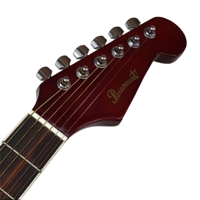 ภาพขนาดย่อ: Paramount กีตาร์โปร่งไฟฟ้า รุ่น EA18BE-BK