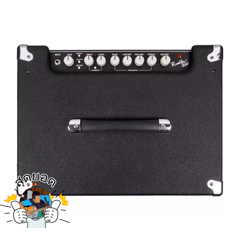 ภาพขนาดย่อ: Fender® แอมป์กีตาร์เบส 500 วัตต์ รุ่น RUMBLE 500