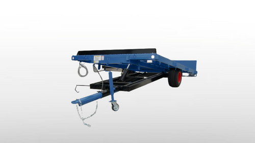 農業機械用トレーラー コンバインカー TE-116S クローラ止メ付 | 三共