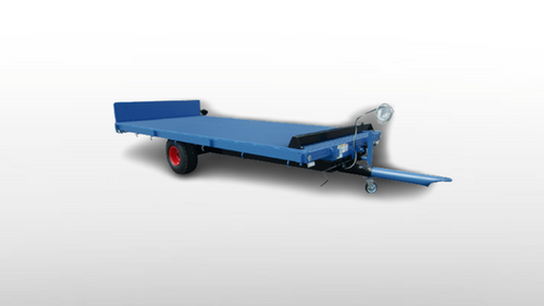 農業機械用トレーラー コンバインカー TE-126Sクローラ止メ付 | 三共製作所