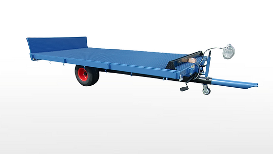 農業機械用トレーラー コンバインカー TE-116S クローラ止メ付 | 三共