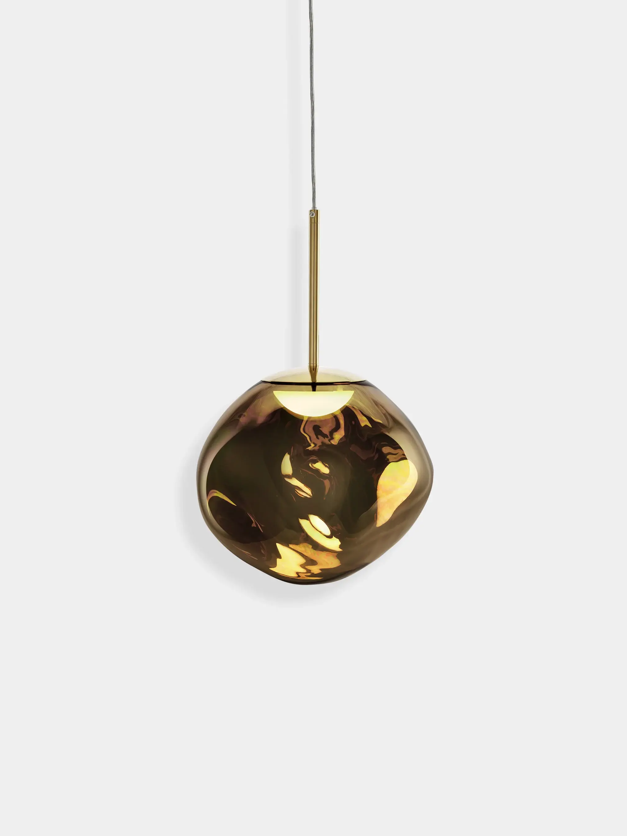 Tom Dixon Bronze Melt Mini Pendant Light