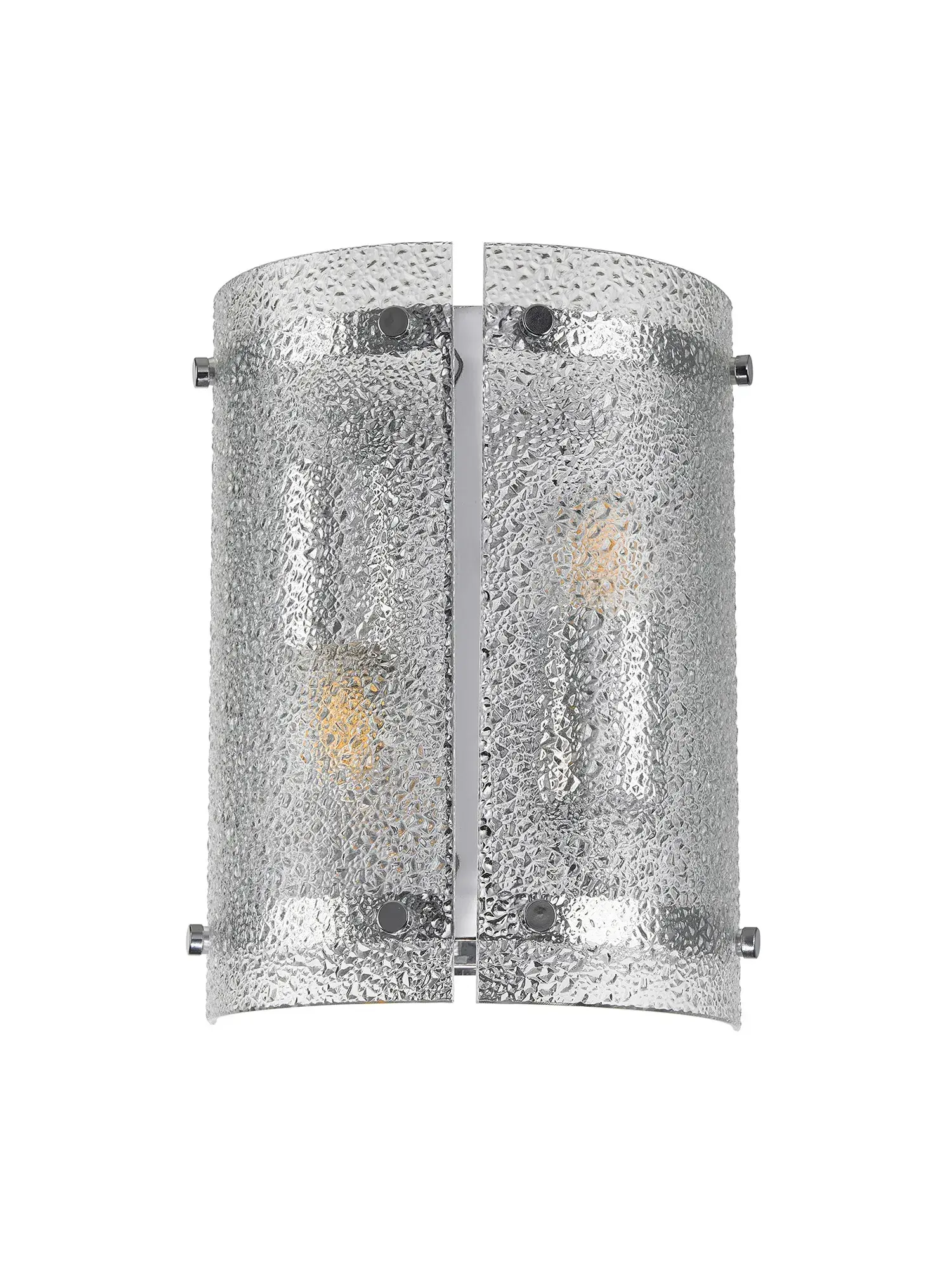 Adams 2 Light Polished Chrome Wall Light