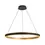 Thumbnail: Arlia 1 Light Matt Black LED Round Pendant