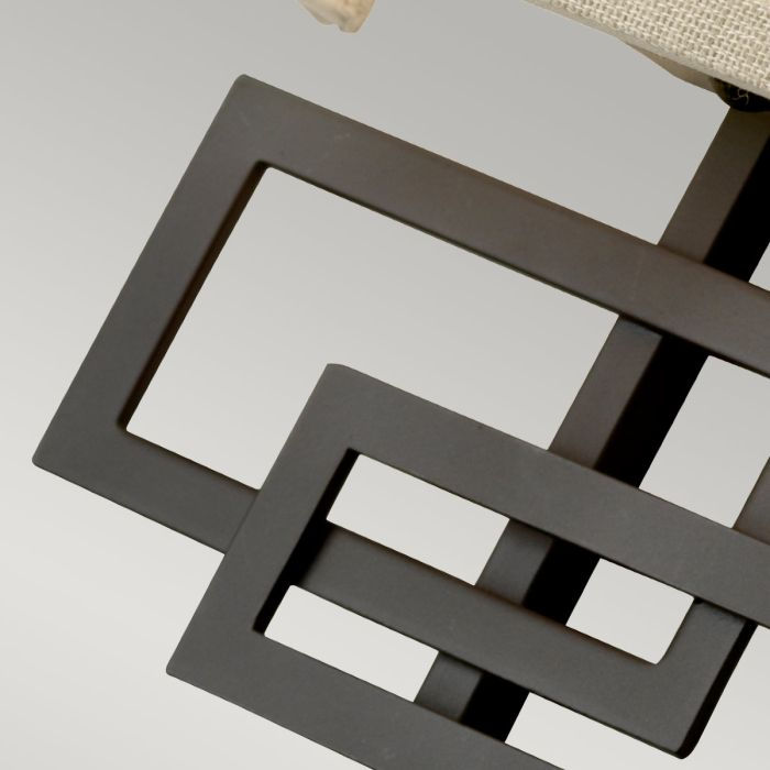 Thumbnail: Elstead Hinkley Lanza Oil Rubbed Bronze 2 Light Wall Light
