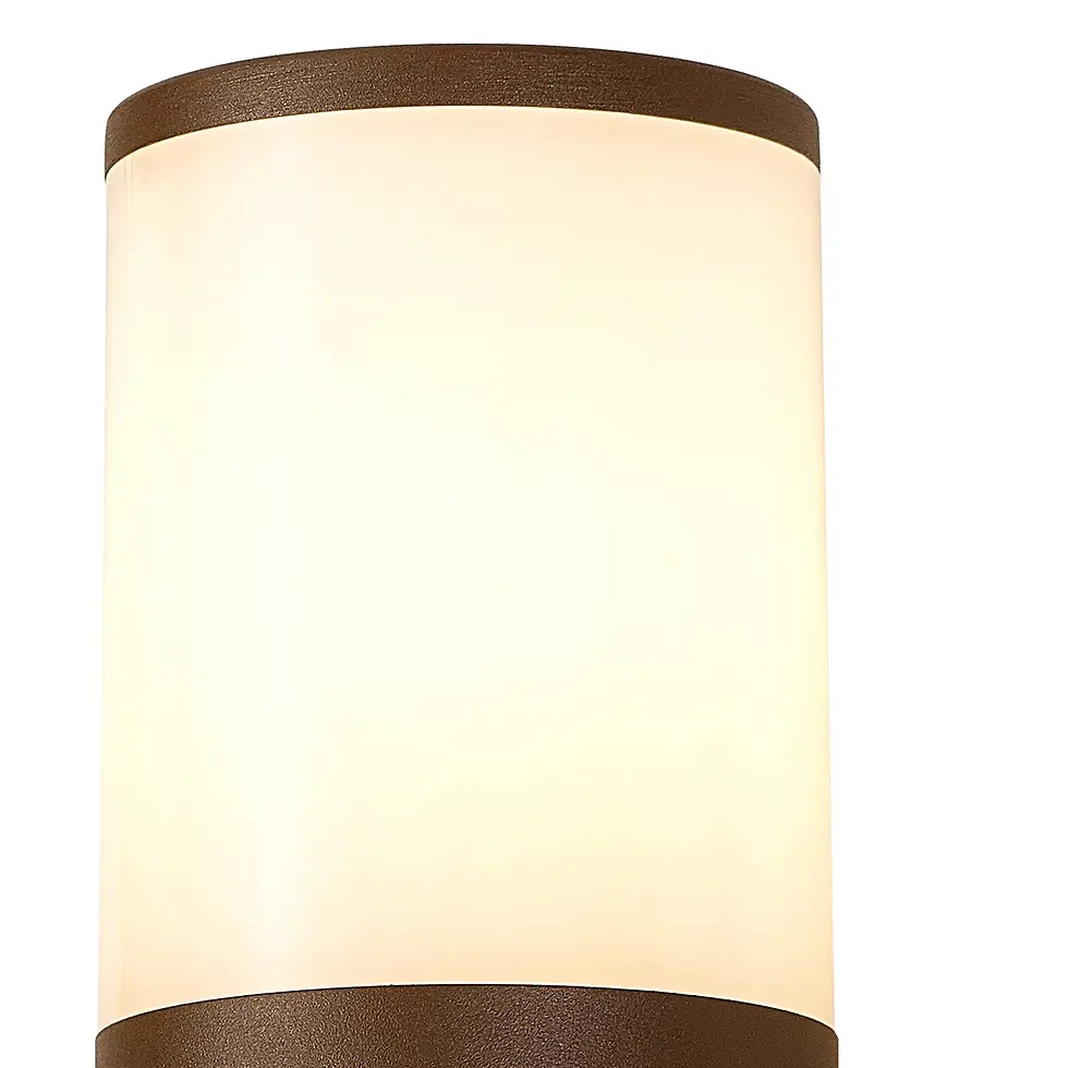 Thumbnail: Mason 1 Light Matt Brown Outdoor Wall Light