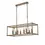 Thumbnail: Vianna 8 Light Antique Brass Linear Pendant