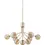Thumbnail: John 9 Light Painted Beige Effect Fixed Multi-Arm Pendant Light
