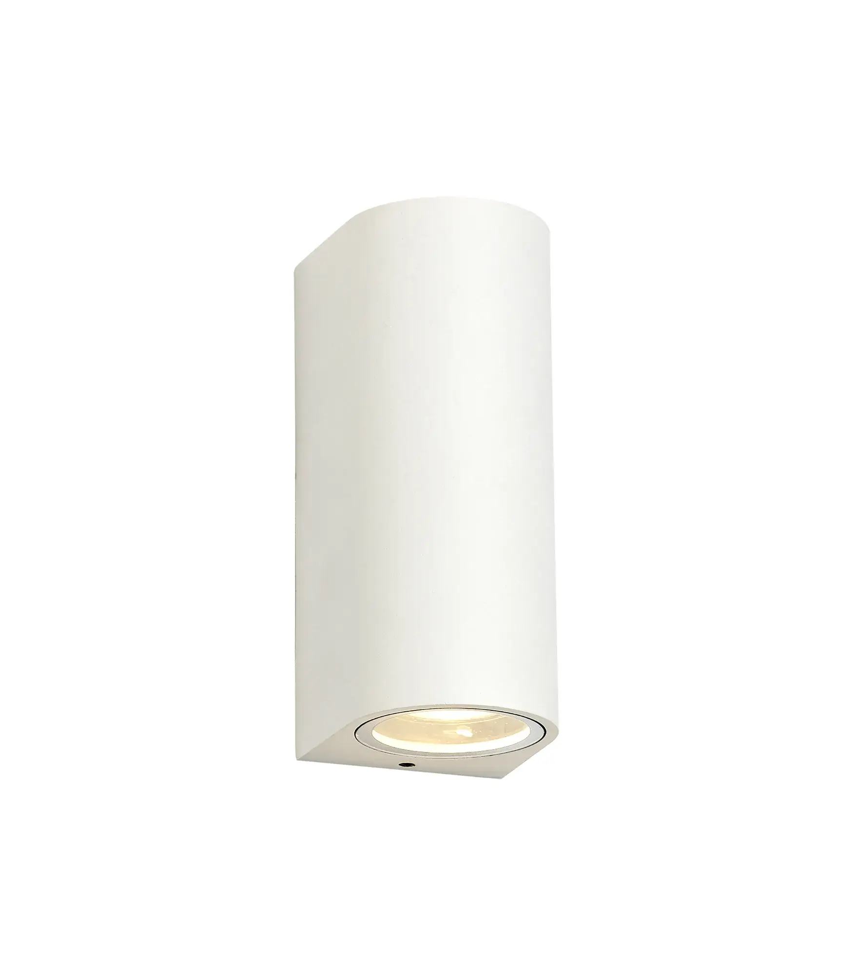 Omar 2 Light Sand White Outdoor Up and Down Wall Light