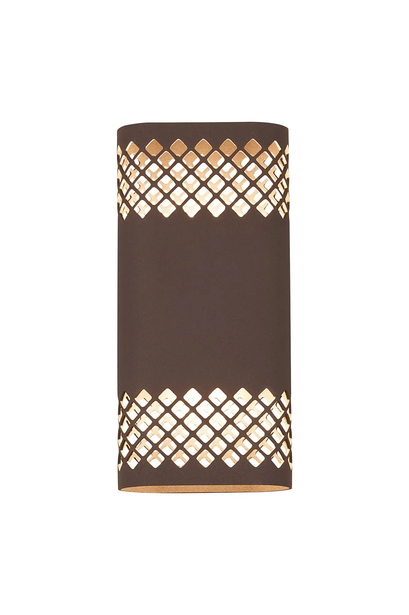 Zander Cacao LED Outdoor Wall Light