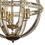 Thumbnail: Gianna 3 Light French Gold Medium  Orb Pendant