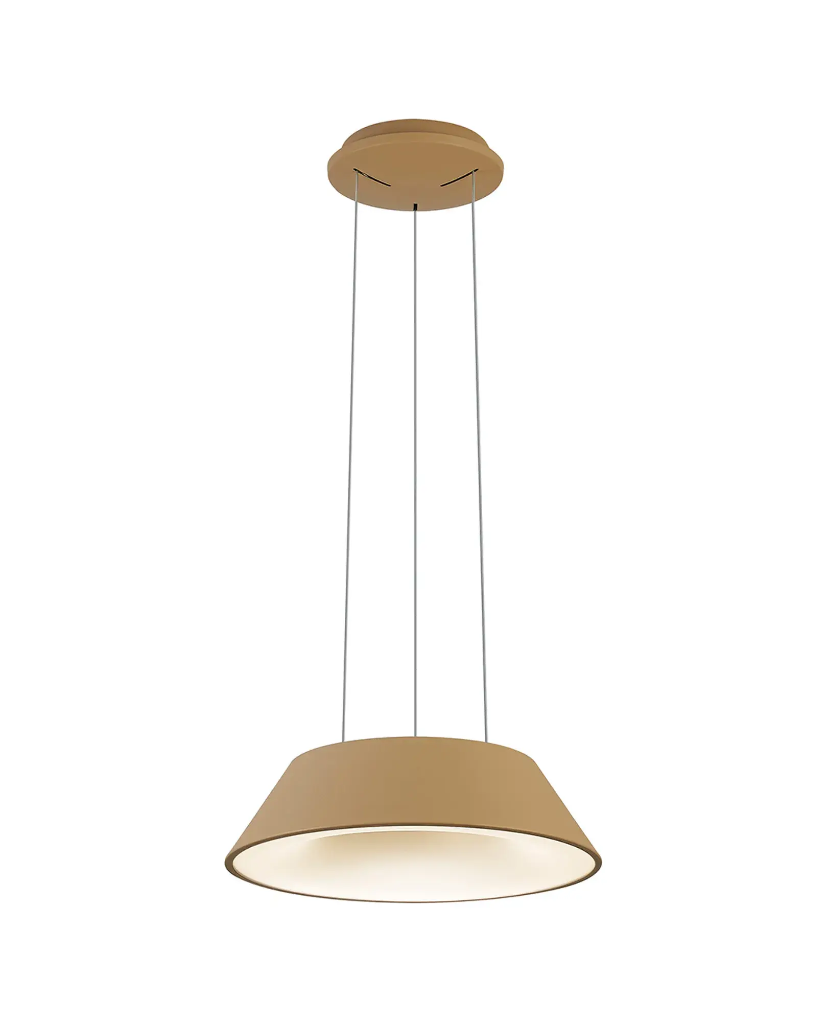 Jett 1 Light Matt Gold LED Pendant