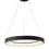 Thumbnail: Nise 1 Light Matt Black LED Round Pendant