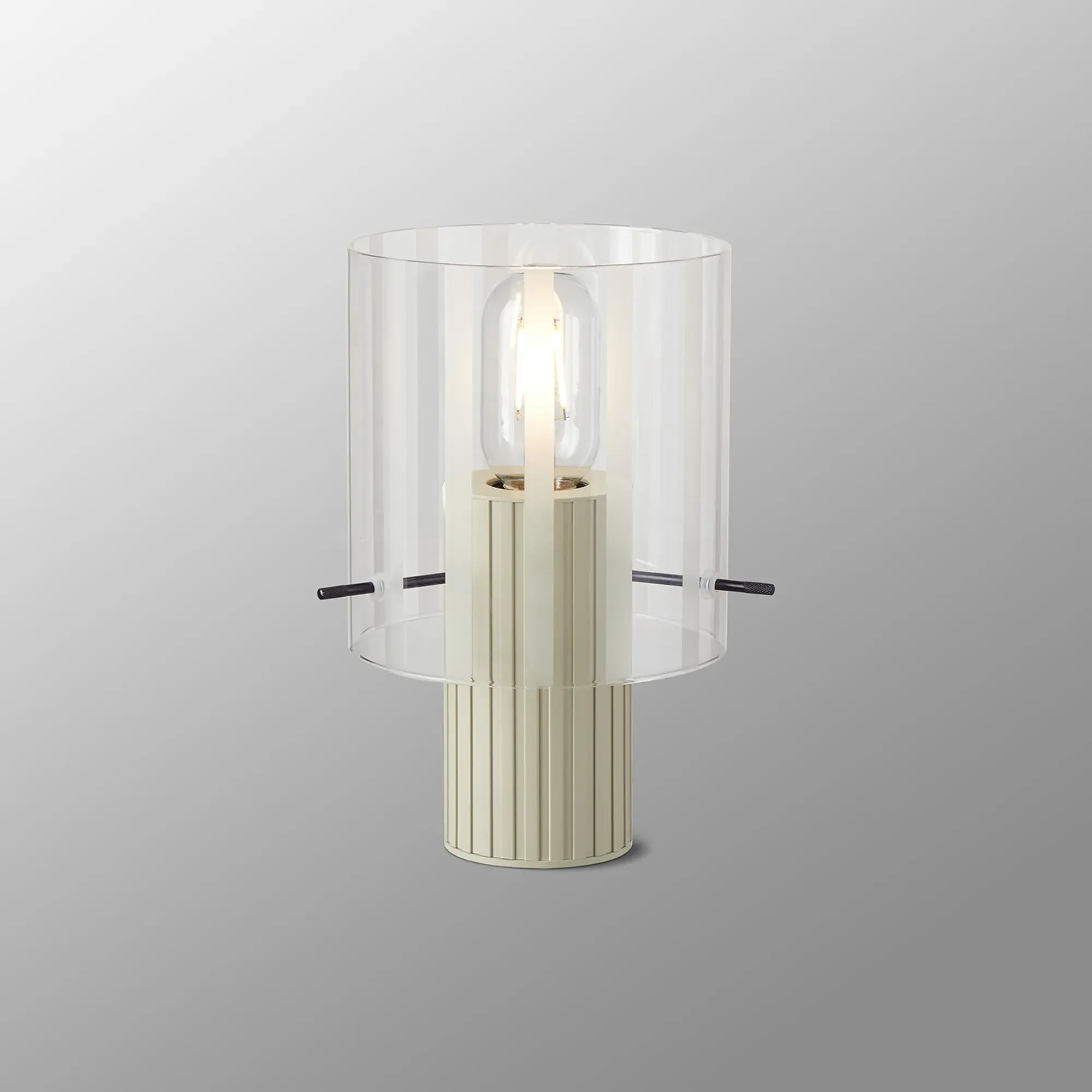 Bradley 1 Light Beige Stone Table Lamp