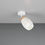 Thumbnail: Parker 1 Light Matt White Single Spot Wall Light