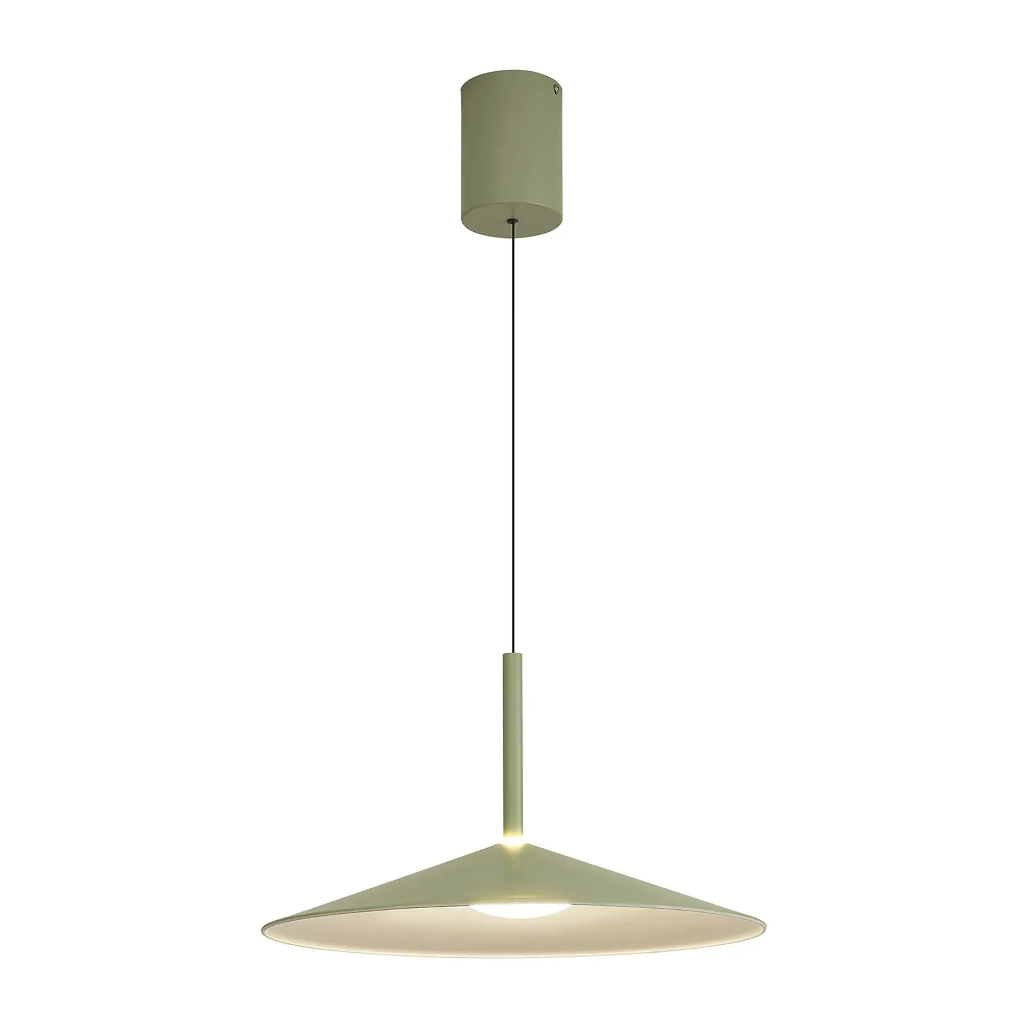 Alice Green LED Rise and Fall Pendant