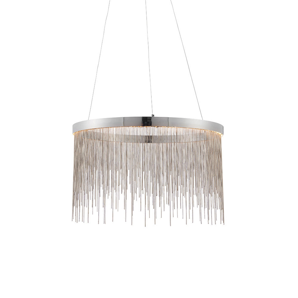 Zarah Polished Chrome LED Pendant