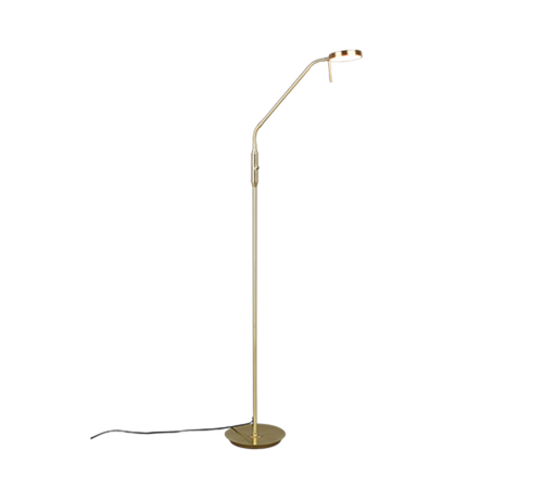 Brooke 1 Light Matt Brass LED Floor Light | The Light House281.38