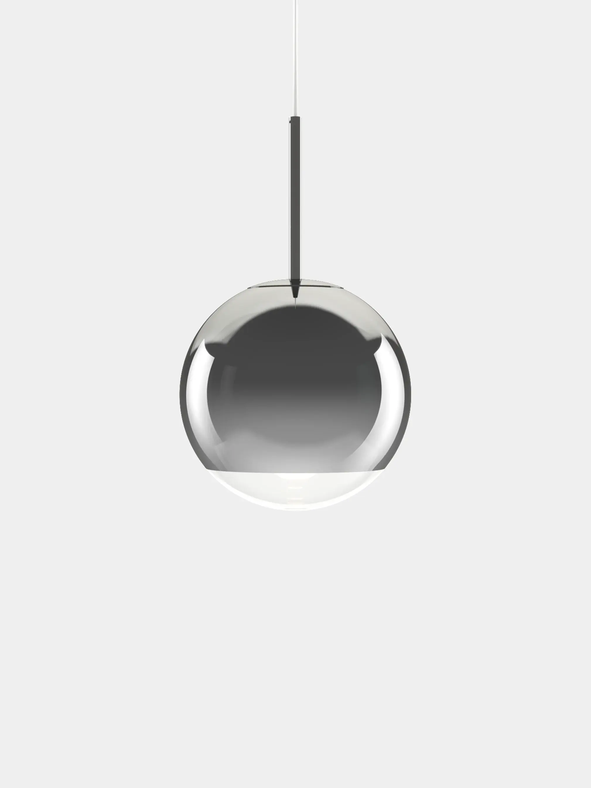 Tom Dixon Mirror Ball Small Polished Silver Pendant Light