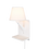 Thumbnail: Comfy 1 Light Matt White Wall Light