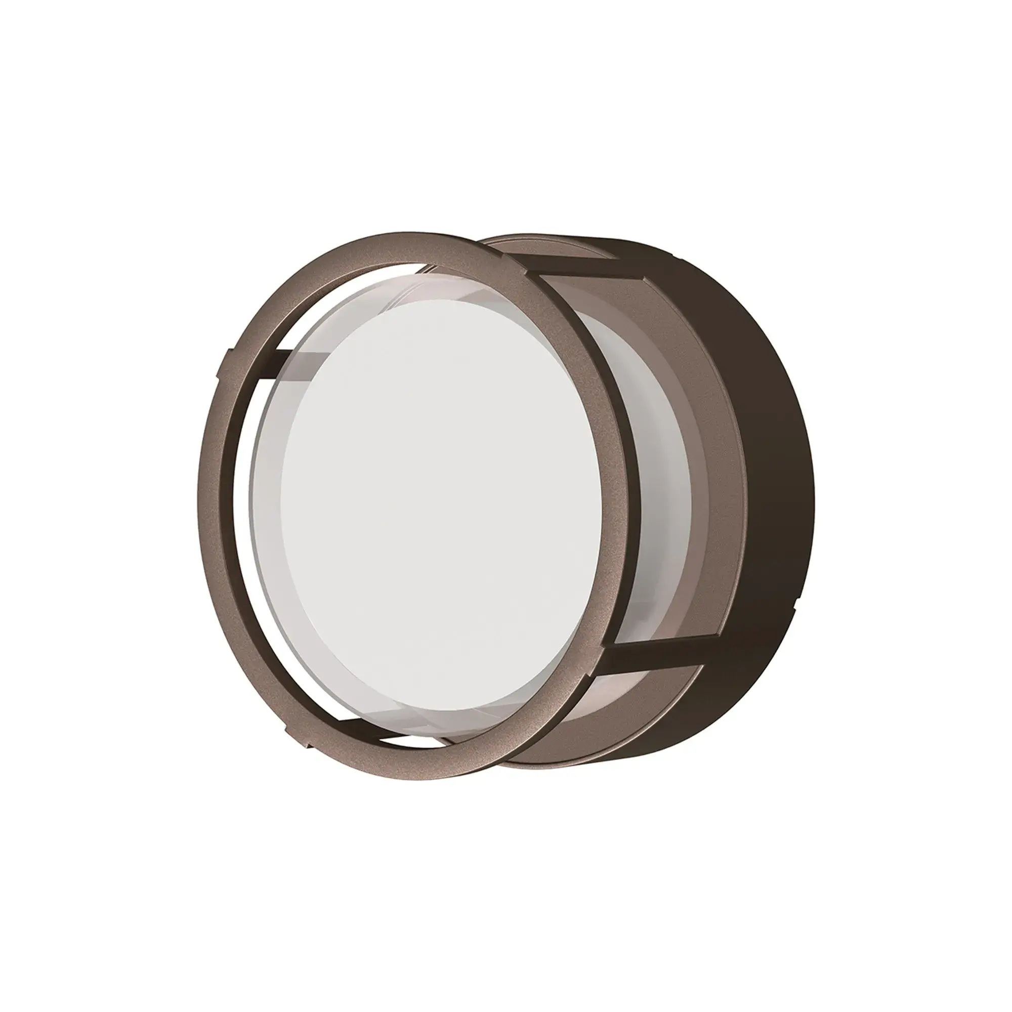 Italy 1 Light Rustic Brown Outdoor Wall Light