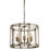 Thumbnail: Gianna 5 Light Antique Brass Pendant/Semi-flush Round Drum