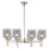 Thumbnail: Eliana8 Light French Gold Semi-Flush Ceiling Light