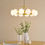Thumbnail: Mariam 12 Light Matt Gold Effect Multi-Arm Pendant Light