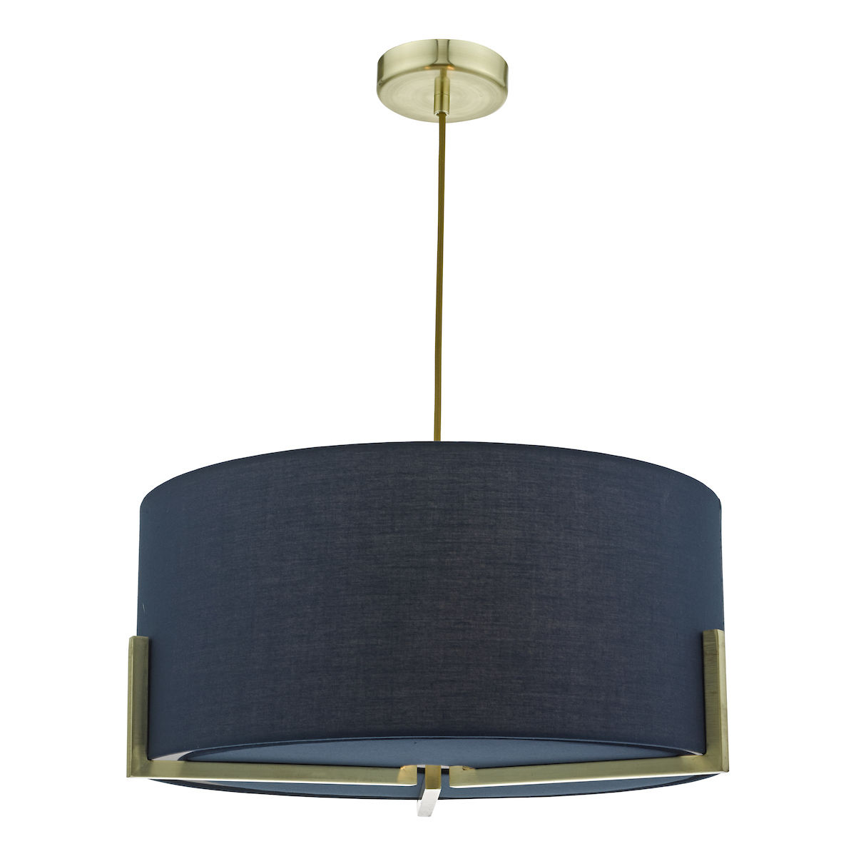 Sanjana 3 Light Brushed Gold Pendant