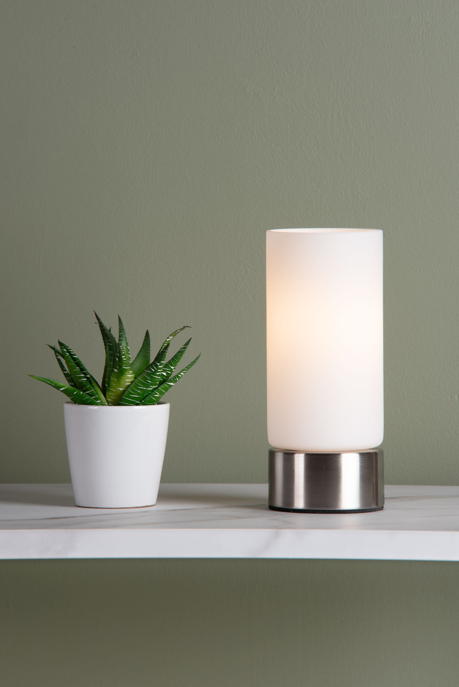 Jotty 1 Light Polished Chrome Touch Table Lamp