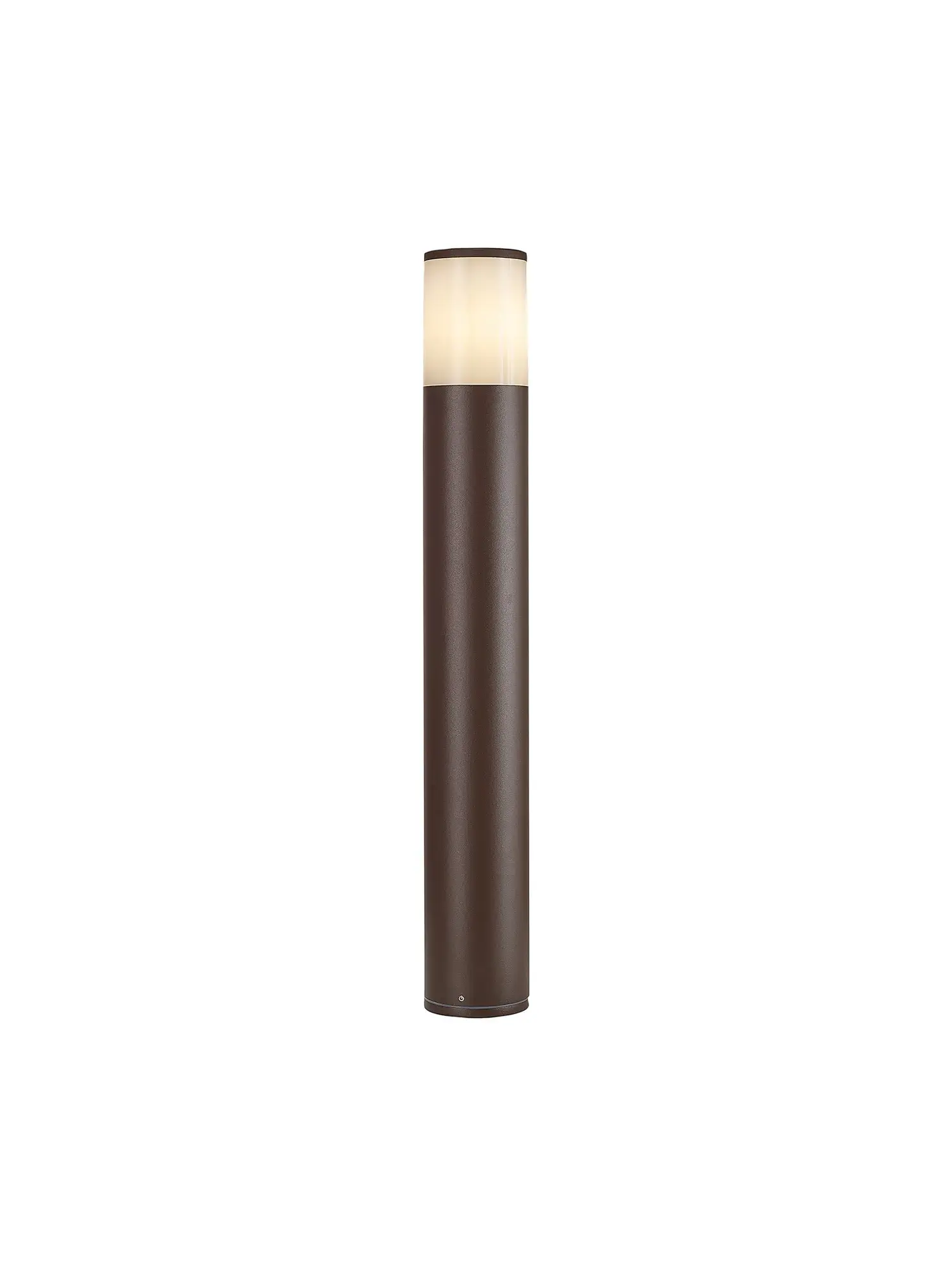 Mason Medium Matt Brown Outdoor Post Light
