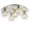 Thumbnail: Payton 5 Light Polished Chrome Flush Ceiling Light