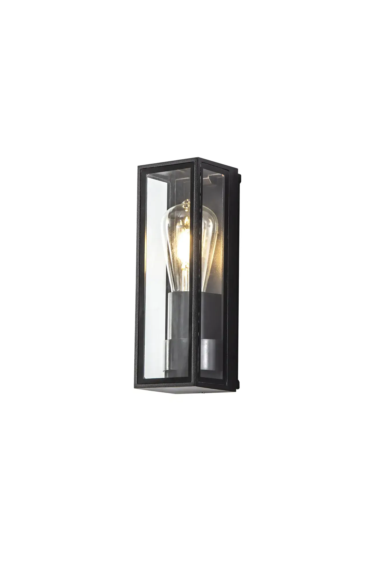 Hasfa 1 Light Anthracite IP65 Outdoor Wall Light