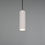 Thumbnail: Sage 1 Light Matt Grey Single Pendant Light