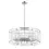 Thumbnail: Monica 10 Light Polished Nickel Dual Mounted Pendant Light