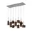 Thumbnail: Eliana 12 Light Polished Chrome Linear Bar Pendant