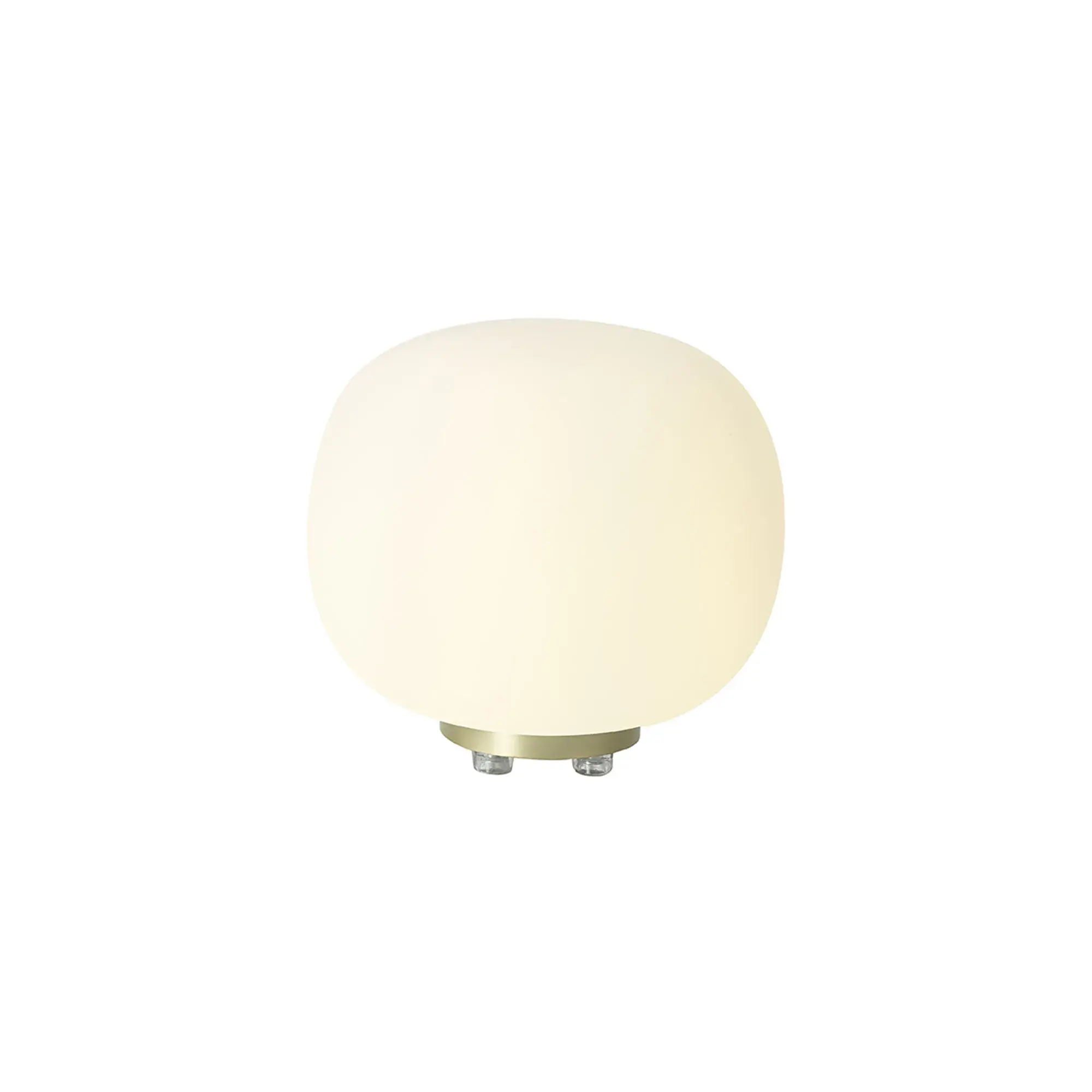 Shai 1 Light Satin Gold Small Table Lamp