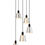 Thumbnail: Elora 5 Light Sand Black Round Pendant