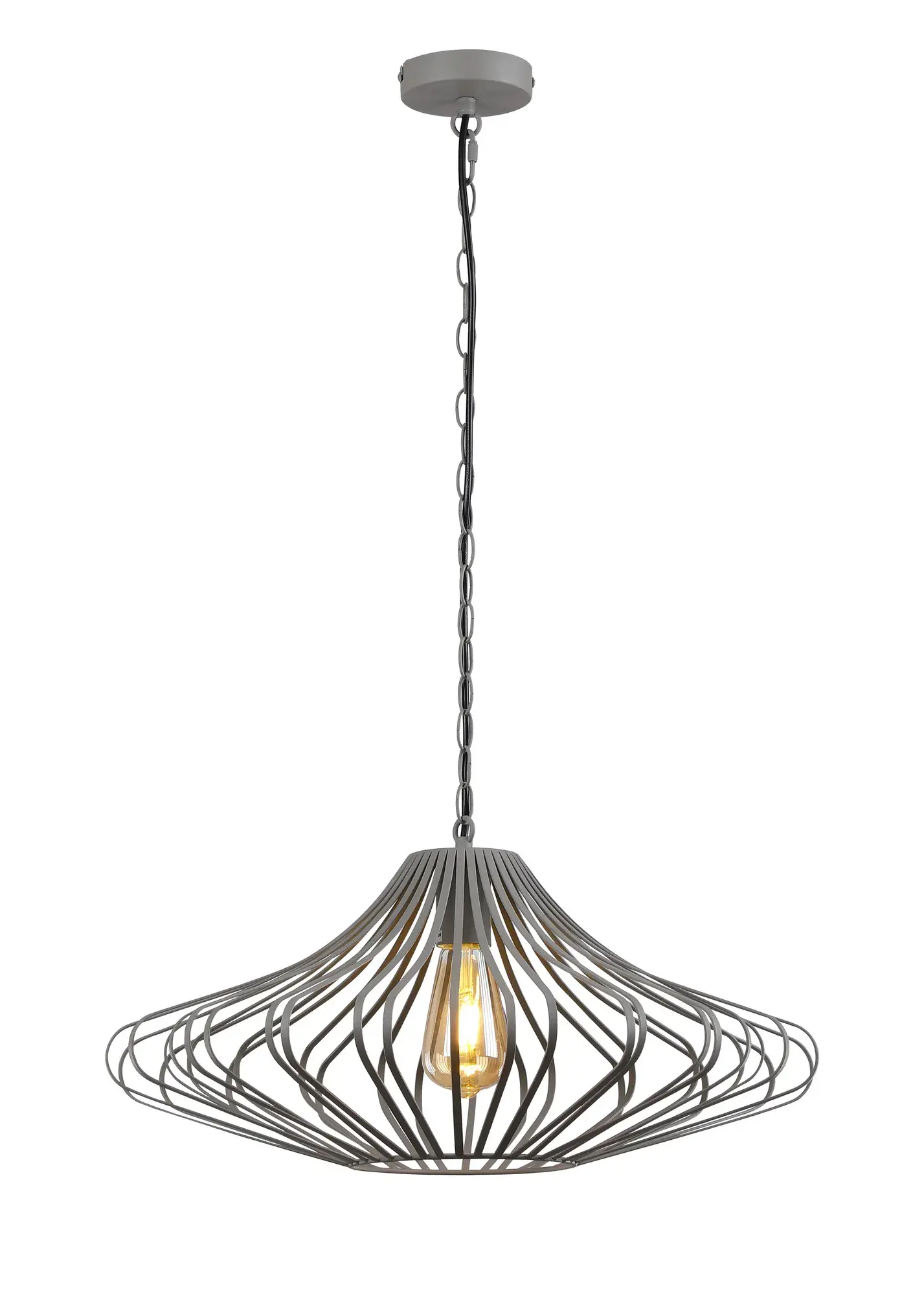 Venus 1 Light Sand Grey Pendant