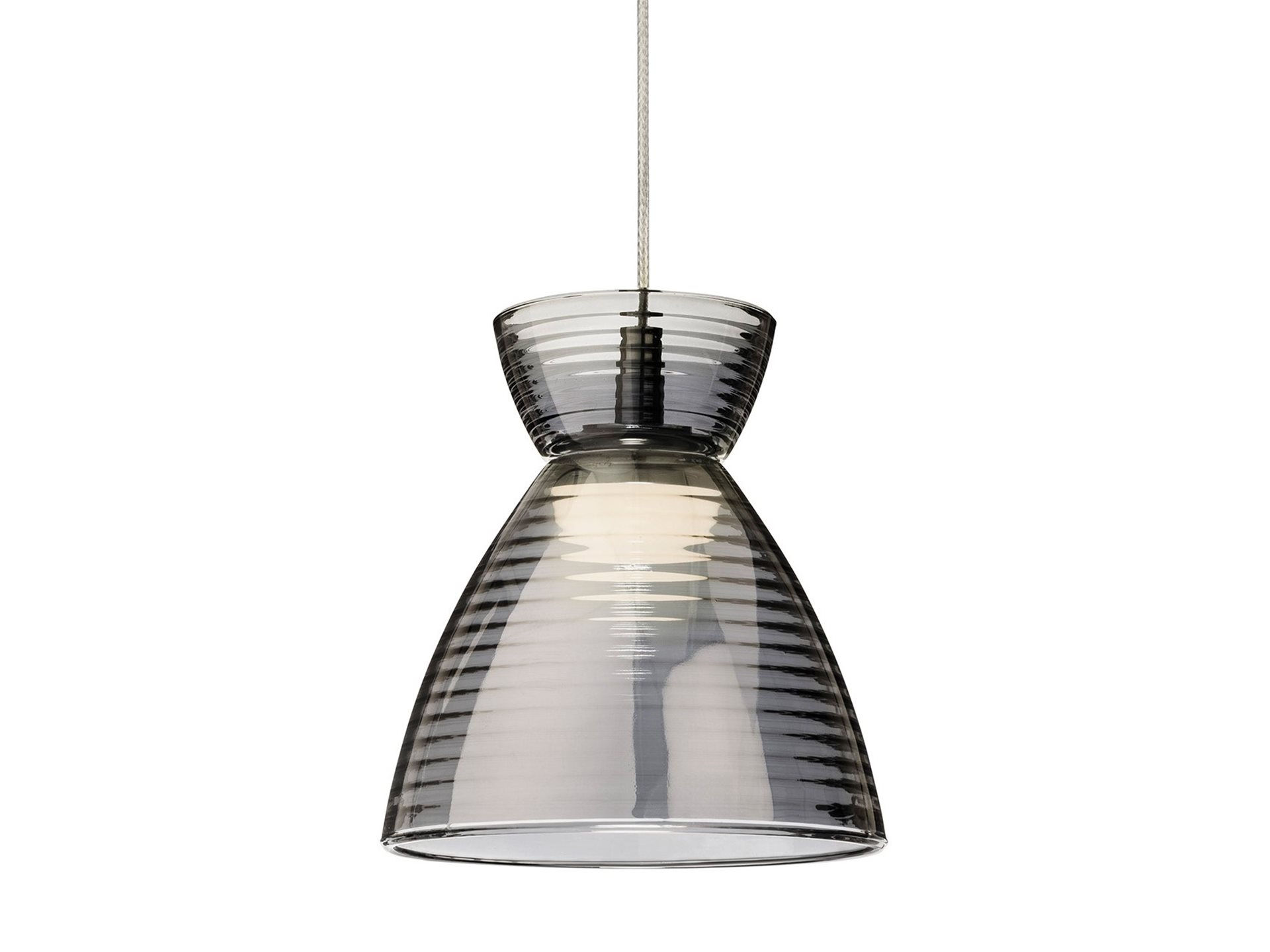 Royal 1 Light Polished Chrome Inyegrated LED Single Pendant Light