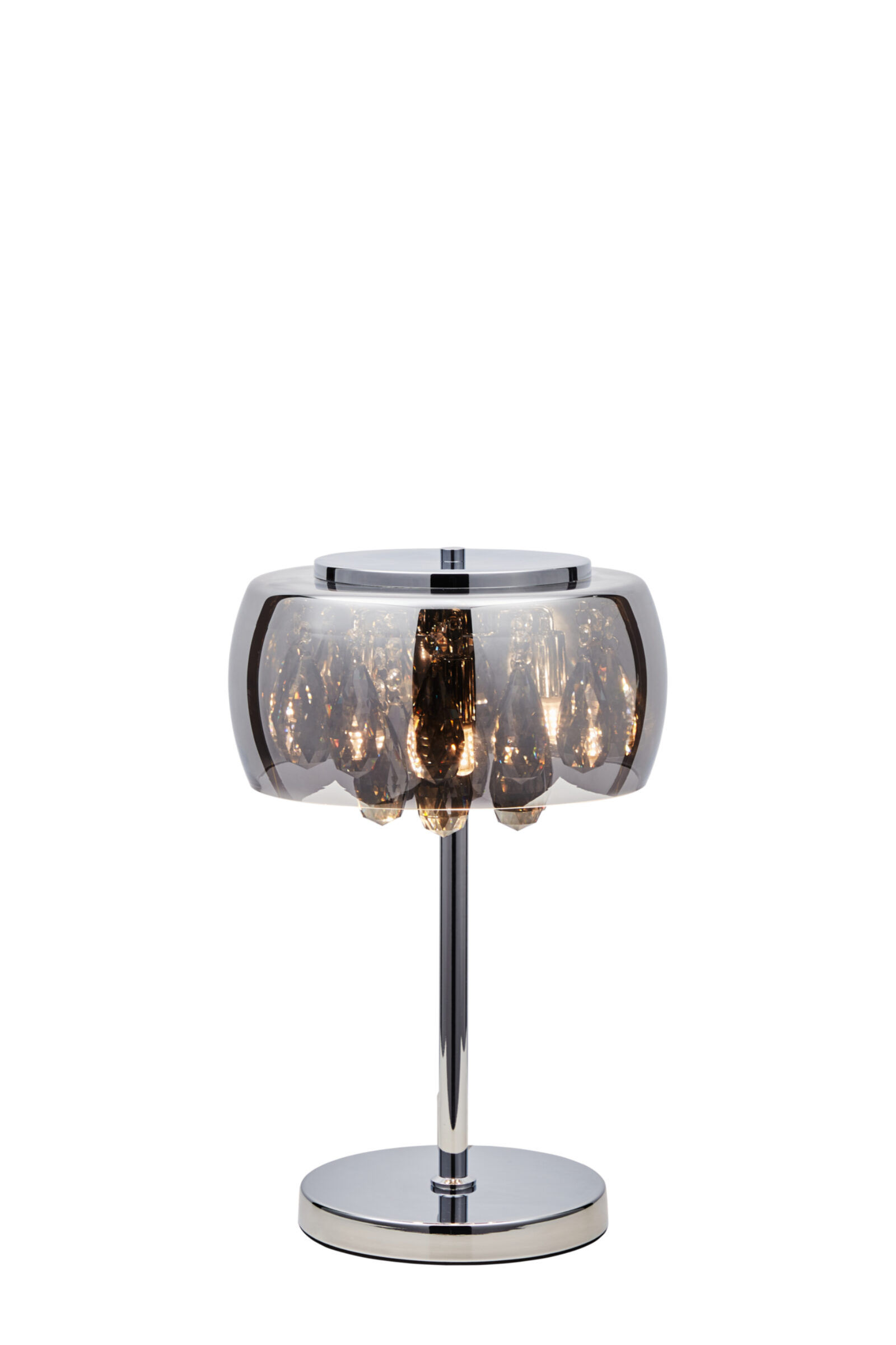 Josie 3 Light Polished Chrome Table Lamp