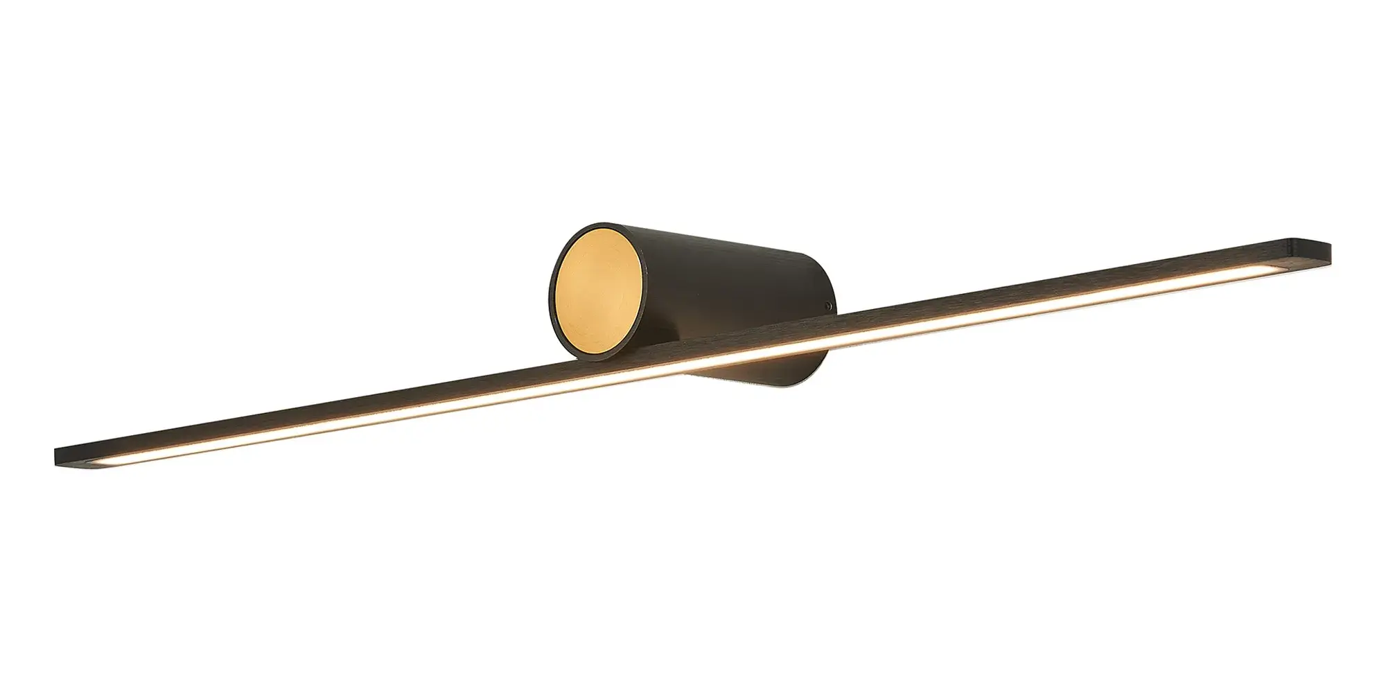 Dessa Black & Gold Integrated LED Extra Large Wall Light