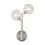 Thumbnail: John 2 Light Satin Nickel Wall Light