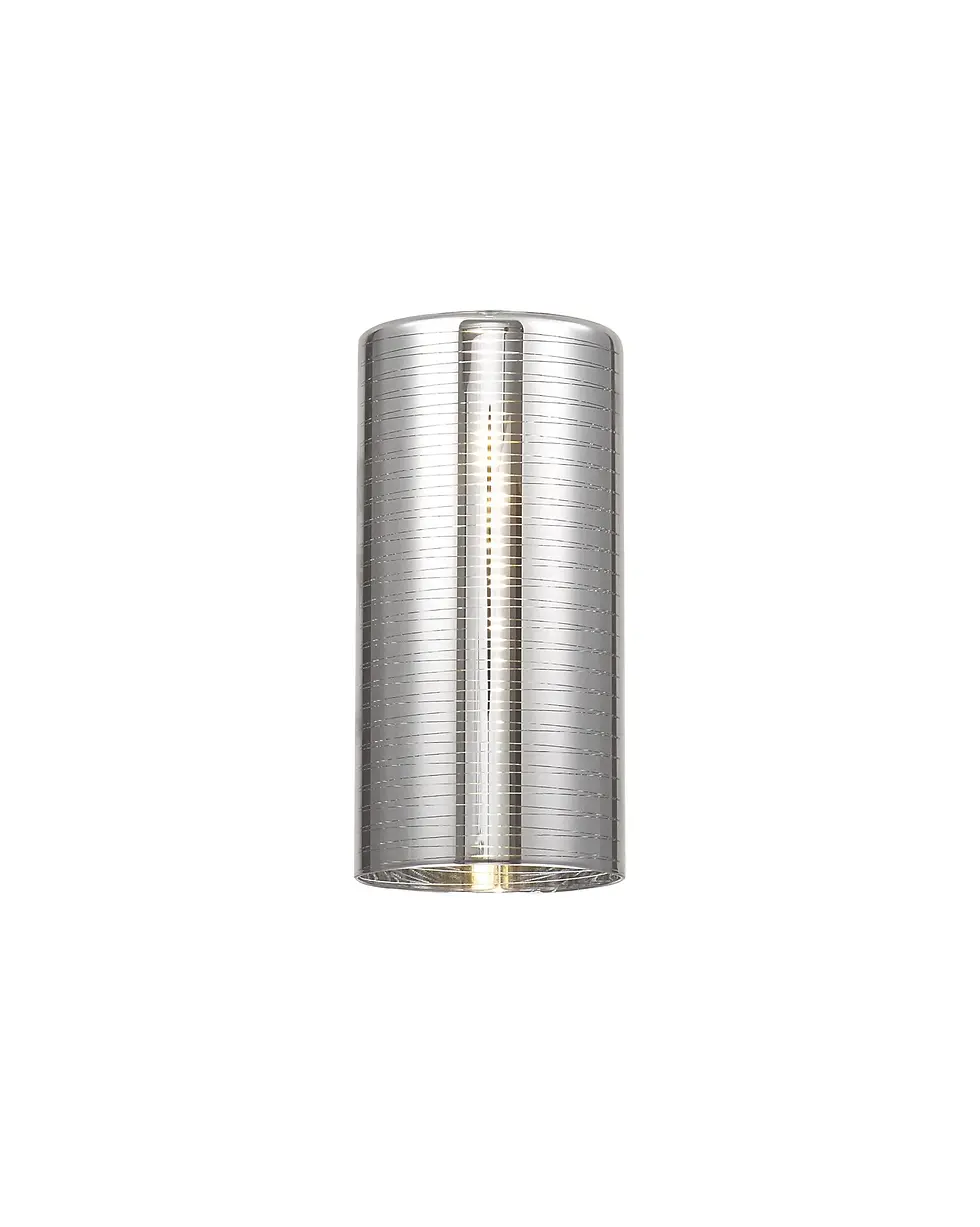 Thumbnail: Eliana 6 Light Polished Chrome Linear Bar Pendant