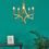 Thumbnail: Leon 5 Light Antique Brass Multi-Arm Ceiling Light