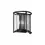 Thumbnail: Monica 1 Light Satin Black Wall Light