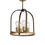 Thumbnail: Lachlan 4 Light Antique Bronze Pendant/Semi-Flush Ceiling Light