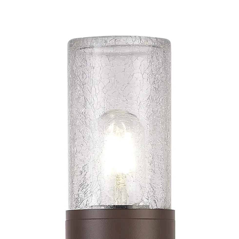 Thumbnail: Mason Medium Matt Brown Outdoor Post Light