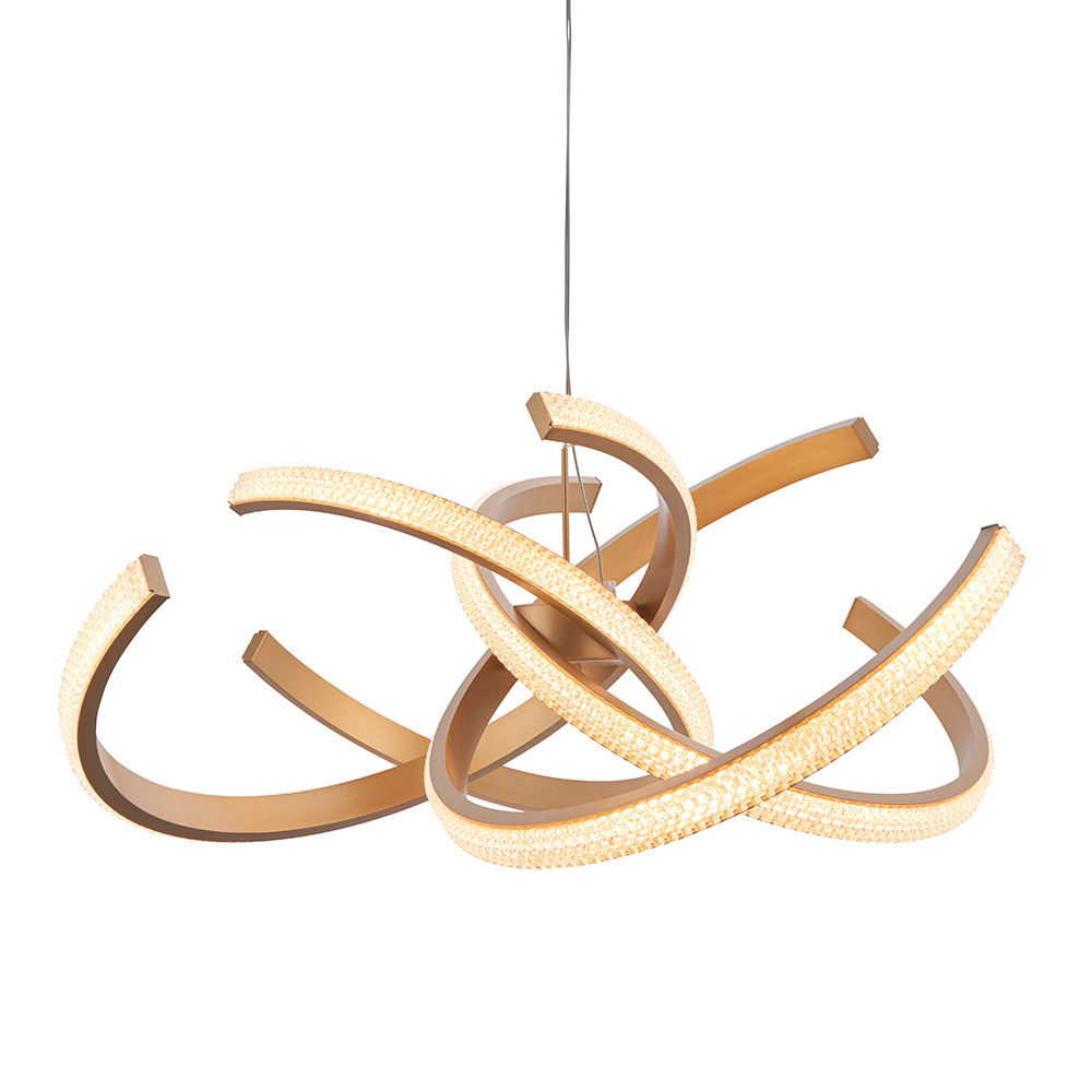 Kenzie Satin Gold LED Pendant