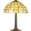 Thumbnail: Cain 2 Light Beige Tiffany Style Tree Table Lamp